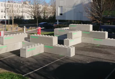 Blocs béton combinés