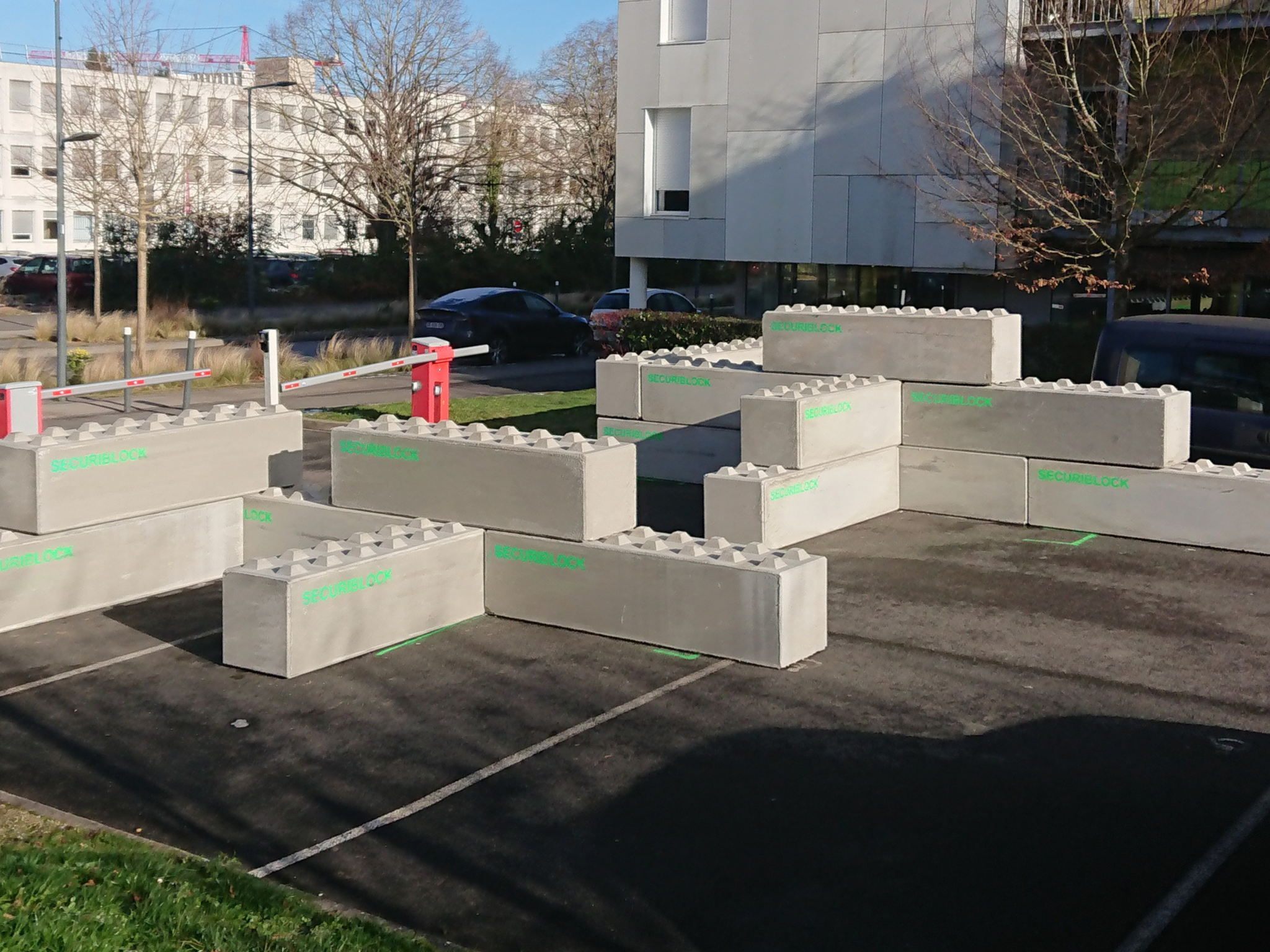 Blocs béton combinés